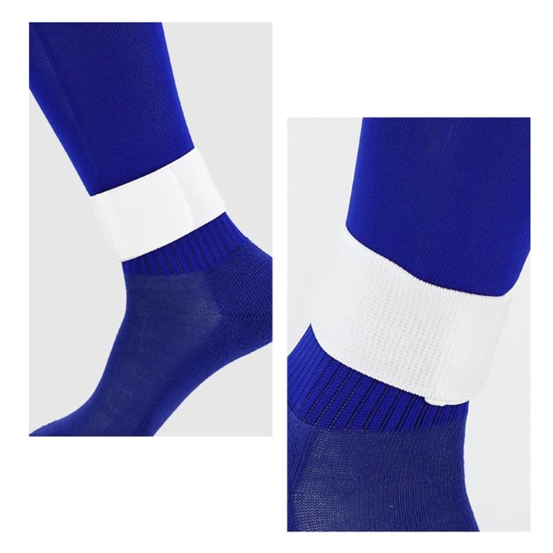 Antislip Sports Football Legging Shin Fixed Strap, Football Ankle Guard for Running & Cycling, Soccer Shin Guard Strap
