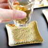 Metal Coaster Cup Holder Protect Heat Tray Coaster Copper Square Coaster Dining Table Holiday Decoration Resistant Cup Mat