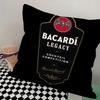 Ликер B-Bacardi-I Наволочка Квадратная Подушка Спальня Диван Досуг Подушка для Комфорта Автомобиль Гостиная Домашний Декор