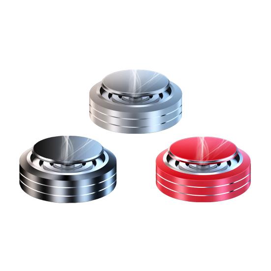 Car Accessories Air Freshener Creative UFP Shape Aluminum Alloy Solid Aroma Car Accessories Air Vent Scent