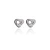 XI`ANN Heart Wave Stud E Heart Wave Earrings