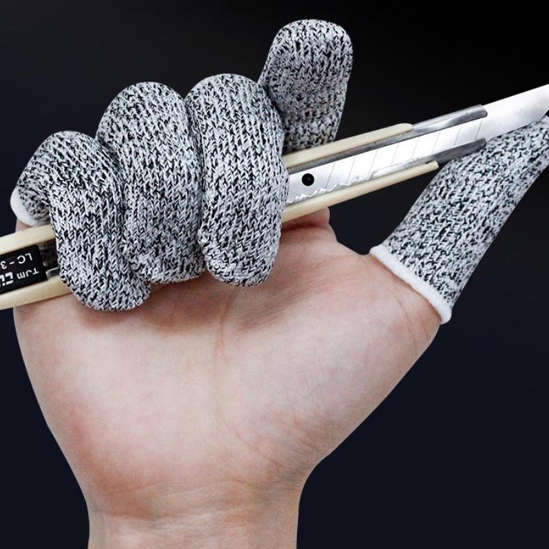 10 шт. напальчники протекторы для большого пальца анти порезы кончики пальцев гибкие устойчивые защитные напальчники Diy Work