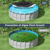 Yousheng Round Pool Cover Solar Covers for Above-Ground Pools Reduce Evaporation Oxford Fabric Pool Covers Summer Swimming Pool Cover Protector