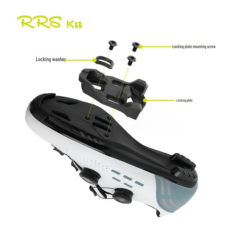 RRSKIT Compatible Xpresso Xpro iClic Road Bike Clipless Pedals & Cleats