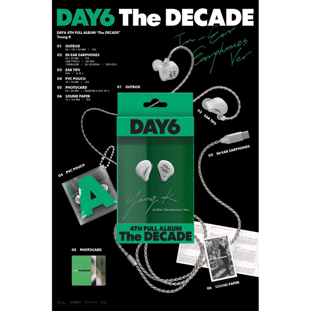 DAY6 Десятилетие (Внутриканальные наушники Вер.)