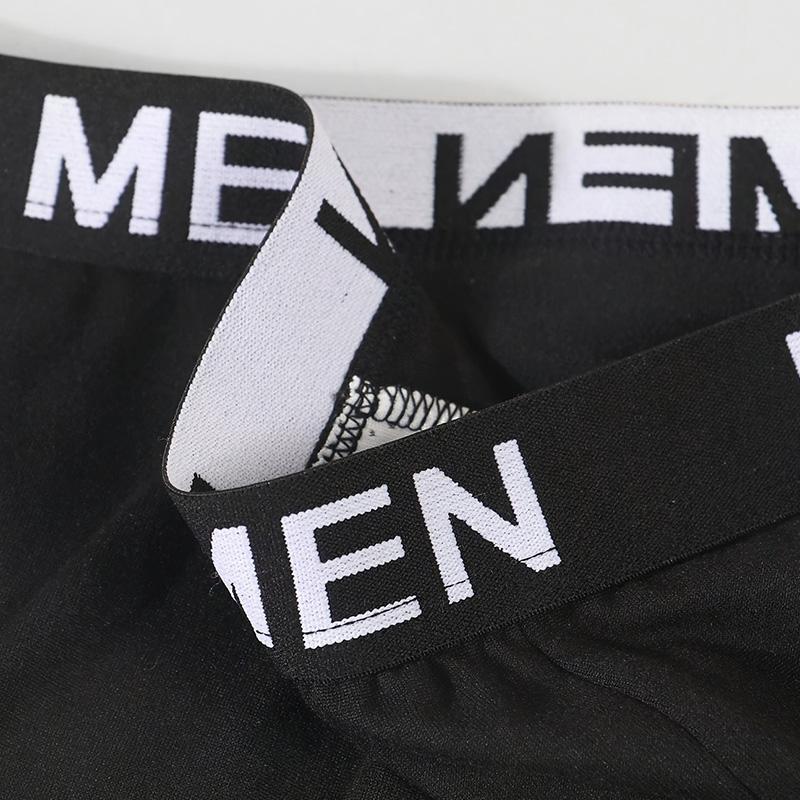 Varsbaby Men's I Love My Wife Print Fun Pattern Underwear