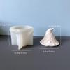 Силиконовая форма для ароматической свечи в форме чеснока-призрака, DIY формы для гипсовых украшений в виде призраков, материалы для изготовления мыла и свечей ручной работы