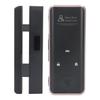 Electronic Smart Glass Door Lock Fingerprint Password Keyless Entry Door Lock Emergency Power