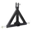 Steel 3point Hitch Receiver Towbar Adapter for Subcompact Tractor with Pins for Industrial Applications