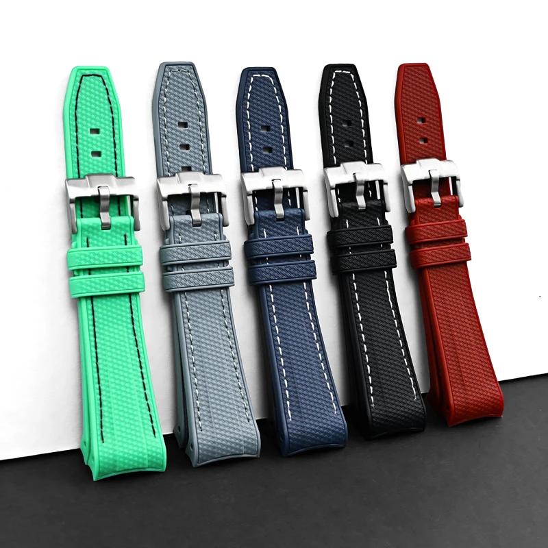 Силиконовый ремешок для часов Swatch X Blancpain Fifty Fathoms Sport, водонепроницаемый, сменный браслет для Ocean of Storms, 22 мм, мужской