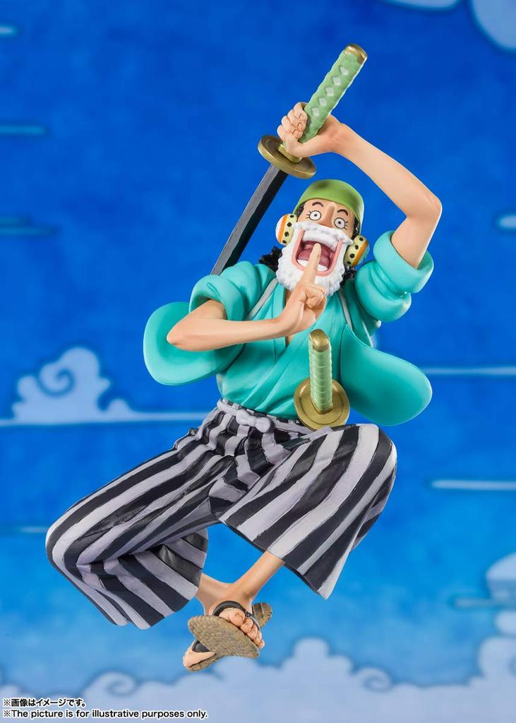 TAMASHII NATIONS Figuarts ZERO ONE PIECE Usopp 120mm Painted Finished Figure (Usohachi) Approx. PVC&ABS