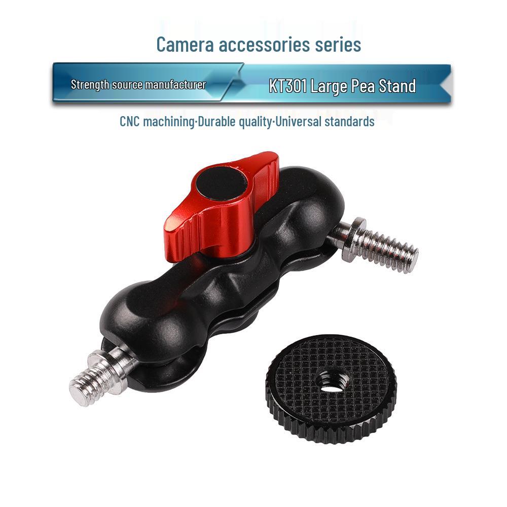 Double-Headed Magic Arm Bracket with Flash Clamp