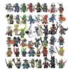 Набор из 48 мини-фигурок Ninjago, Игрушечные фигурки для детей, Подарки на день рождения для мальчиков, девочек и взрослых коллекционеров