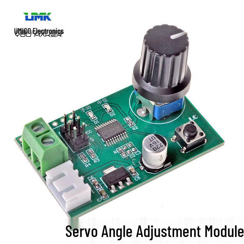 SG90 Metal Servo for Helicopter/Model Airplane - Angle Adjustment Controller Module, Plug & Play, DIY