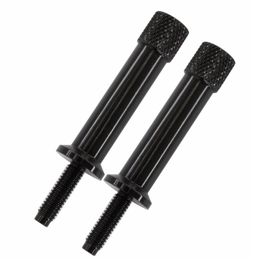 NEW 2PCS Tool Free Seat Bolts Long For Triumph Thruxton Bonneville Scrambler T100