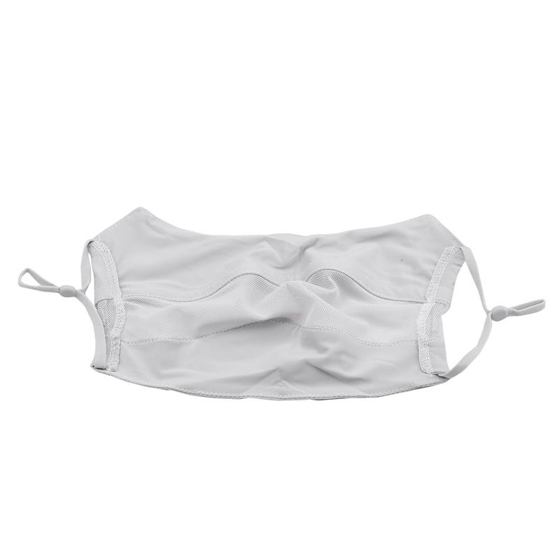 Открытая солнцезащитная маска для женщин и девочек, ледяной шелк, для лица, для бега, спортивная, дышащая, сетчатая, для лица