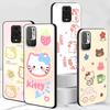 Милый Чехол Hello Kitty для Xiaomi Redmi 10A 10C 9C 12C 9A 9i 10 12 9 Prime 9T K40 Pro Черный Мягкий ТПУ Чехол-Сумка для Мобильного Телефона