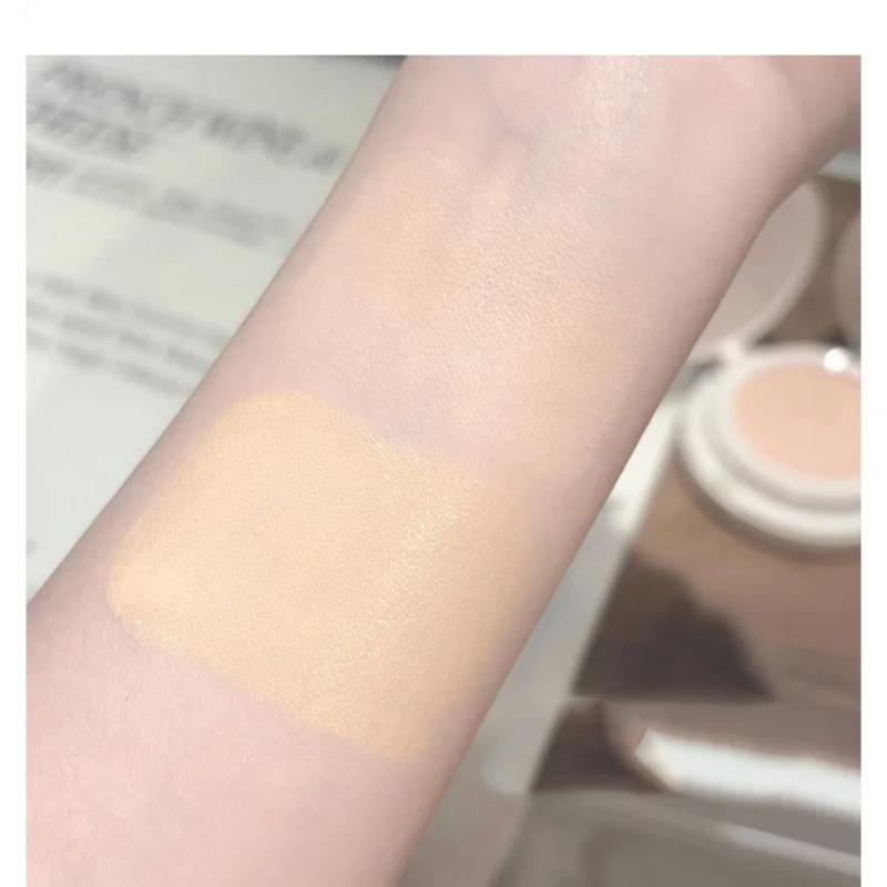 2 в 1 двухслойная пудра-кушон Clear Natural Lasting Brightening Gege Bear Makeup Concealer Loose Powder Cushion Cream