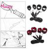 Bondage Couple Sharing Bed Restraint Foot Shackle Handcuffs Adult Games Sex Tool Role Play Toy