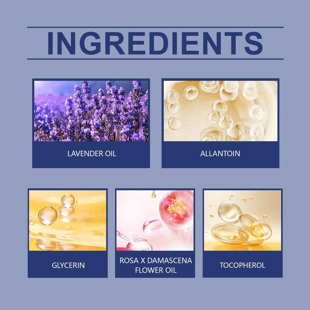 Лавандовое масло, травяная сыворотка, масло, растительная сыворотка, масло для улучшения сна, ароматерапия, успокаивающий сон, успокаивающий сон, осветляющий и увлажняющий 10 мл