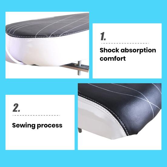 Универсальная подушка на заднее сиденье велосипеда с подставкой для ног, наполнителем из губки, детская защитная переноска, велосипедное детское сиденье, седло