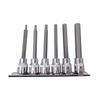 3/8 Long Hex Bit Socket Set Hex Wrench 3mm 4mm 5mm 6mm 8mm 10mm Hexagon Hex Bit Socket Set