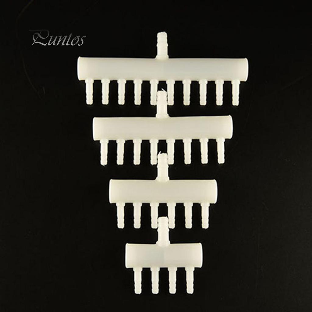 1 Pc 4 6 8 10 Ways 4mm Aquarium Fish Tank Air Flow Valve Splitter Kit