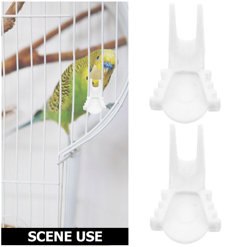 8 Pcs Bird Food Feeder Accessory for Parrots Hamster Snack Holder Feeding Tool
