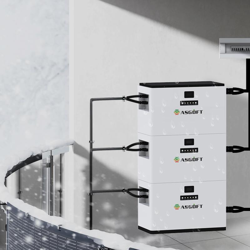 EU Stock High Quality 3.8kWh 2.4KW Stackable IP65 All-In-One Solar Micro Inverter Energy Storage Battery 3.8-22.8kWh