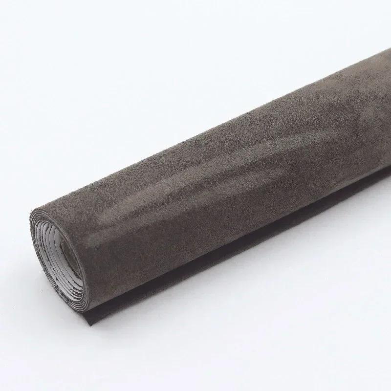 Высококачественная замшевая самоклеящаяся кожа для ремонта для отделки салона автомобиля, дверной панели, бархатная ткань, DIY наклейка, реставрация мебели, дивана