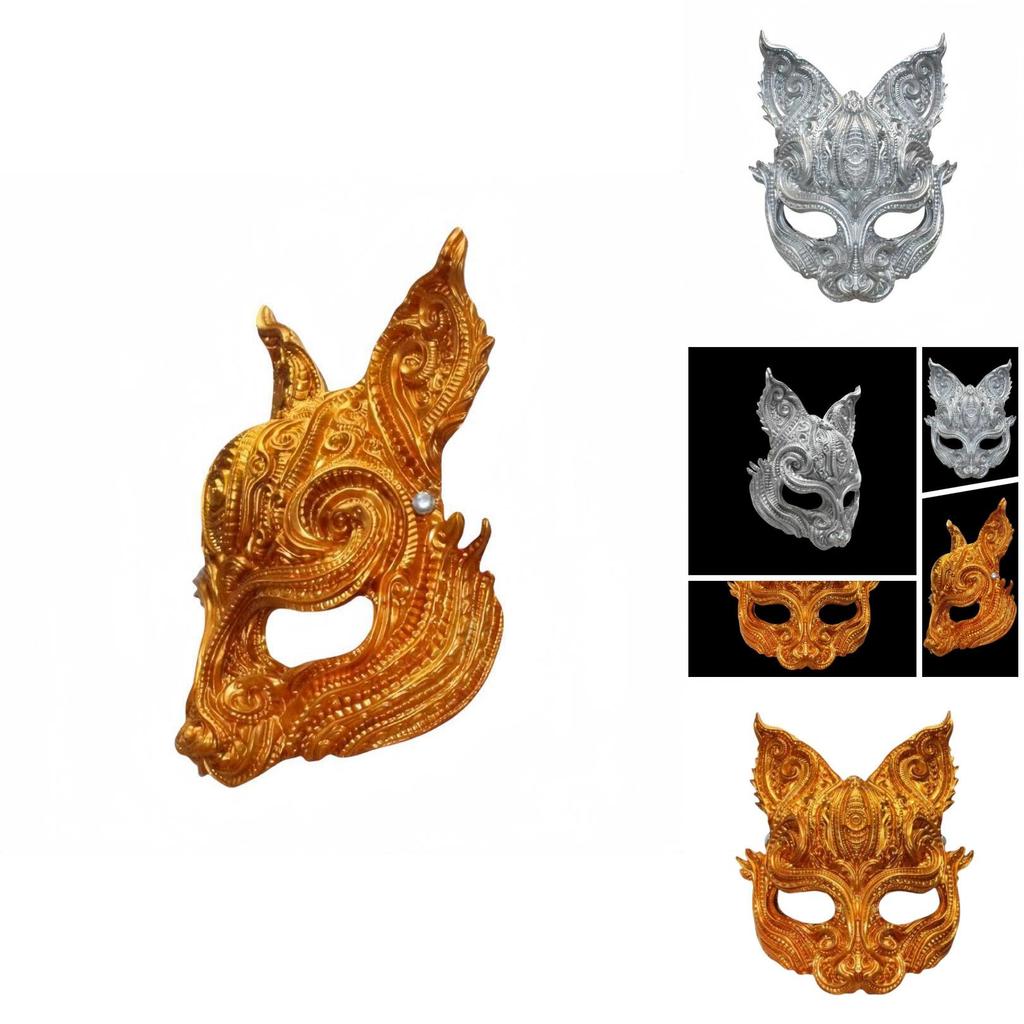 Stunning Face Full Owl Mask For Halloween Featuring Traditional Chinese Style And Unique Ears Rabbit