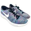 Nike LunarEpic Low Flyknit Розовый огонь Женские кроссовки Разноцветный Черный Summit-White-Fire-Pink 843765-002