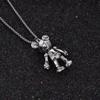 Men's Punk Bear Necklace - Trendy Hip Hop Pendant Chain
