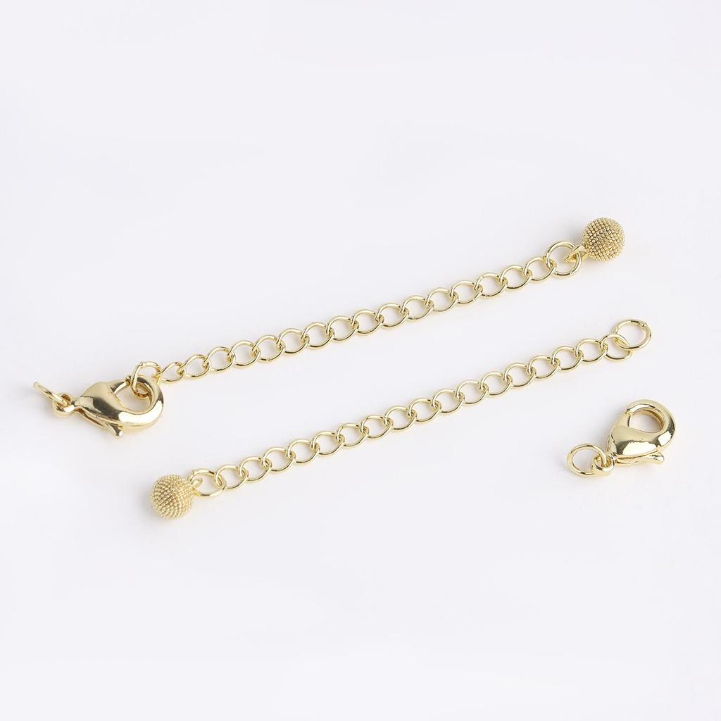 Позолоченная 18K цепочка-хвост дельфина из ракушки для DIY браслетов/ожерелий с застежкой-карабином – Высокая стойкость цвета, Модная легкая роскошь