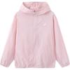 Asics Унисекс Детская куртка с капюшоном для защиты от солнца Розовая 332241053107-0620