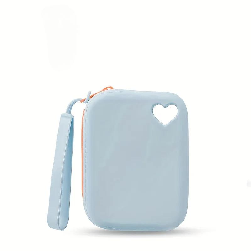 1 шт. силиконовая сумка для лакомств для собак, сумка для закусок для домашних животных, дорожная портативная сумка для дрессировки и выгула домашних животных, аксессуары для домашних животных