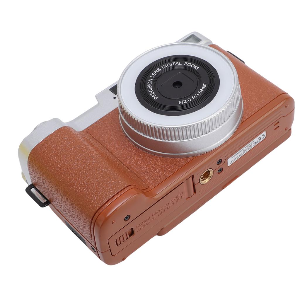 4K Digital Camera Autofocus 64MP Vlog Camera with 2.8 Inch 180 Degree Screen Travel Camara for Photography