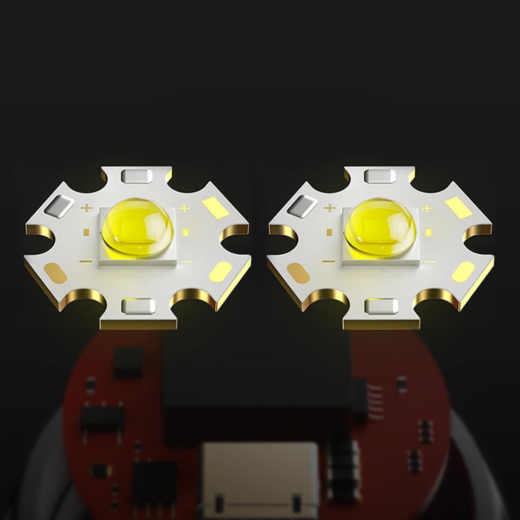 Strong EDC Keychain Flashlight Outdoor Portable USB Rechargeable Multifunction LED Light Power Bank Waterproof Camping Lamp