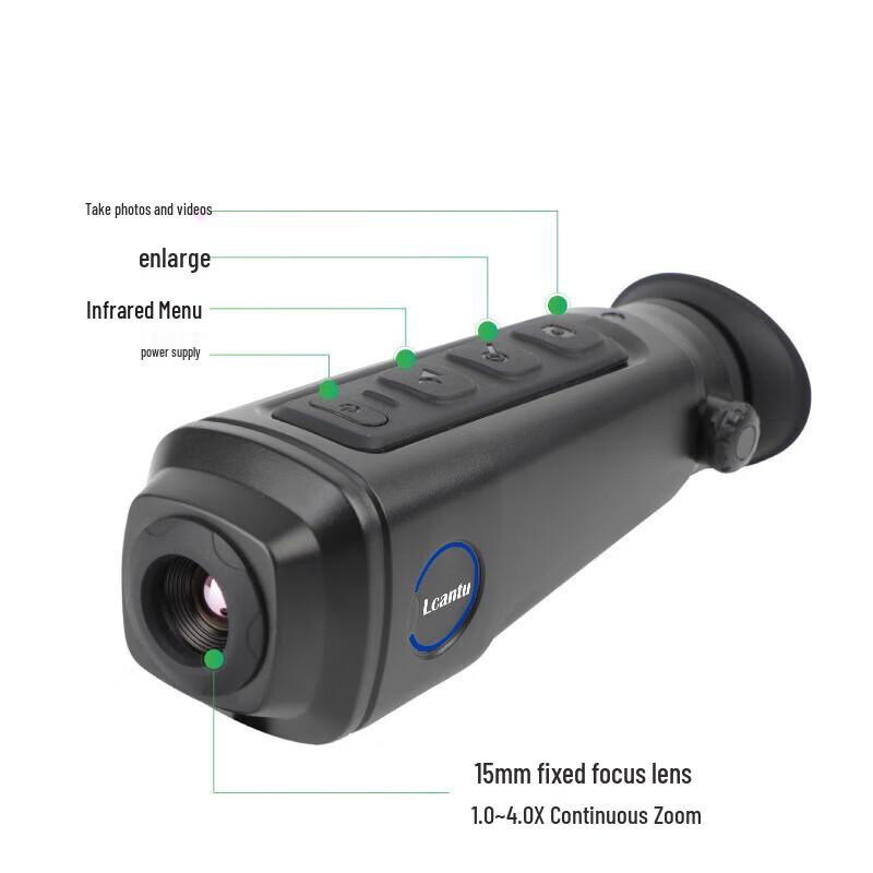 LCANTU TI25 Uncooled Thermal Imaging Monocular