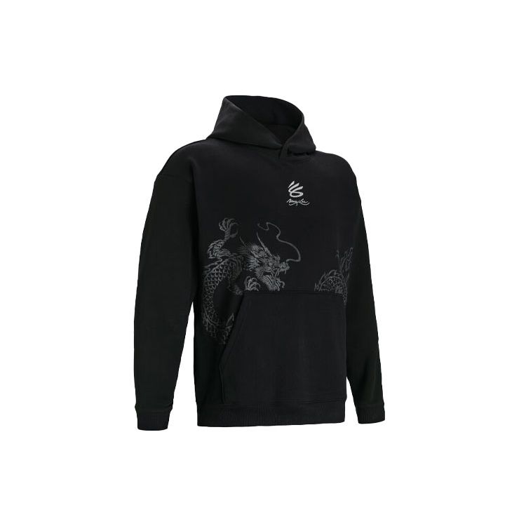 Under Armour Худи Curry x Bruce Lee Future Dragon Мужское Черный 1385303-001