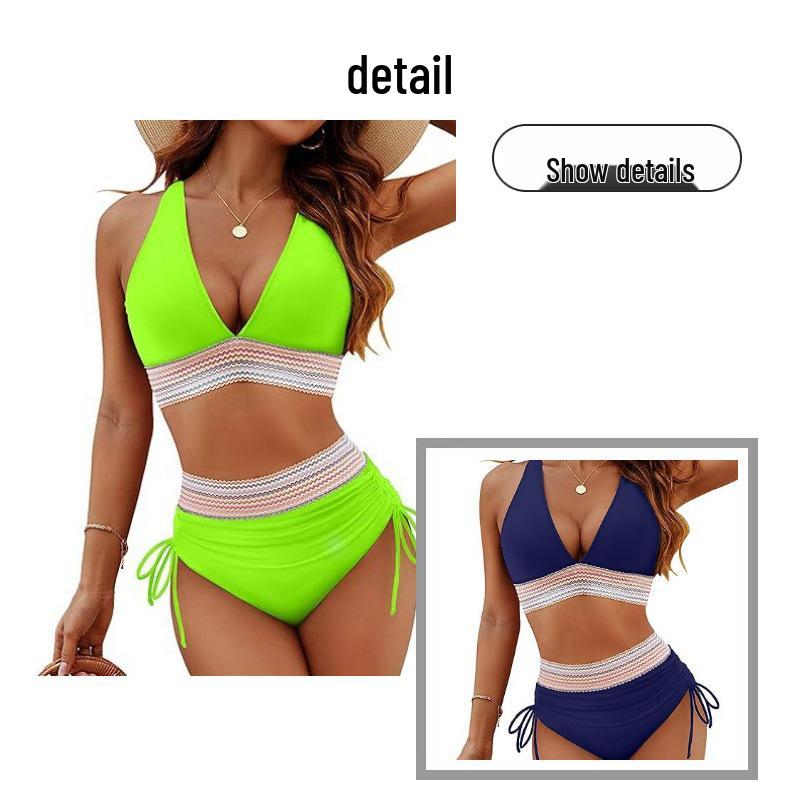 Женский раздельный купальник европейского и американского стиля 2025