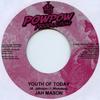 7-дюймовая пластинка JAH MASON / JOSIE MEL - Youth Of Today / Poverty Pow Pow 2006 Ямайка Регги, Ска и Даб