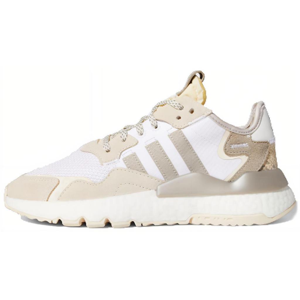 Adidas Originals Nite Jogger 'Белый Коричневый' Женские FV3881