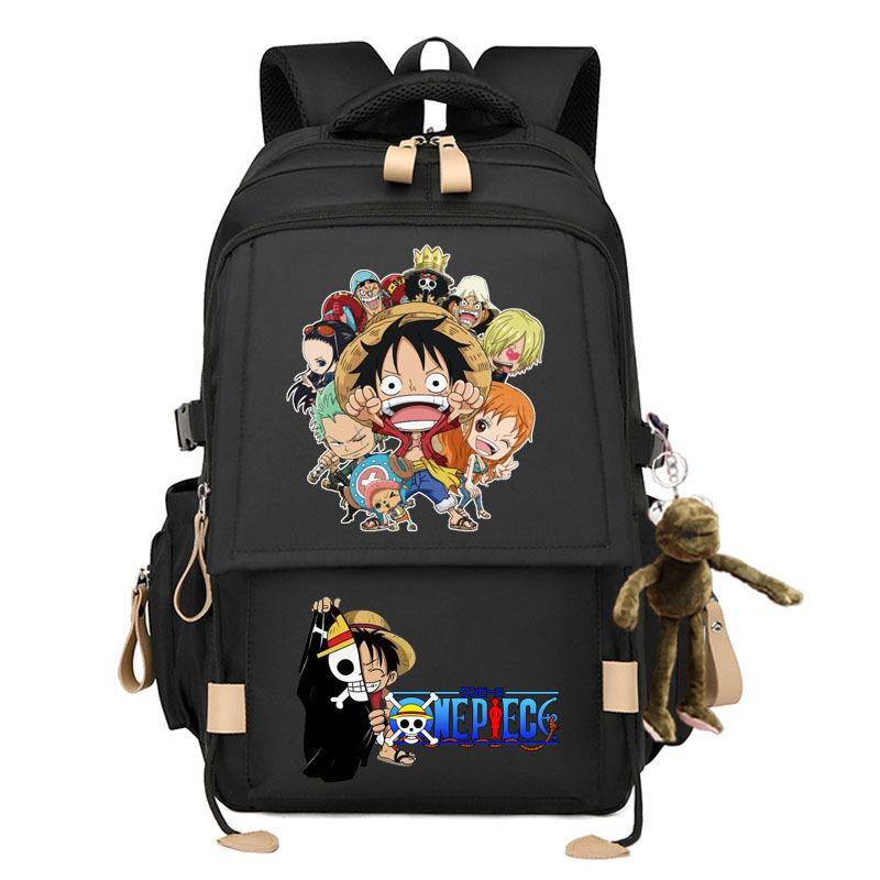 ONE PIECE Backpack Teen Student Large Capacity Fashion Backpack