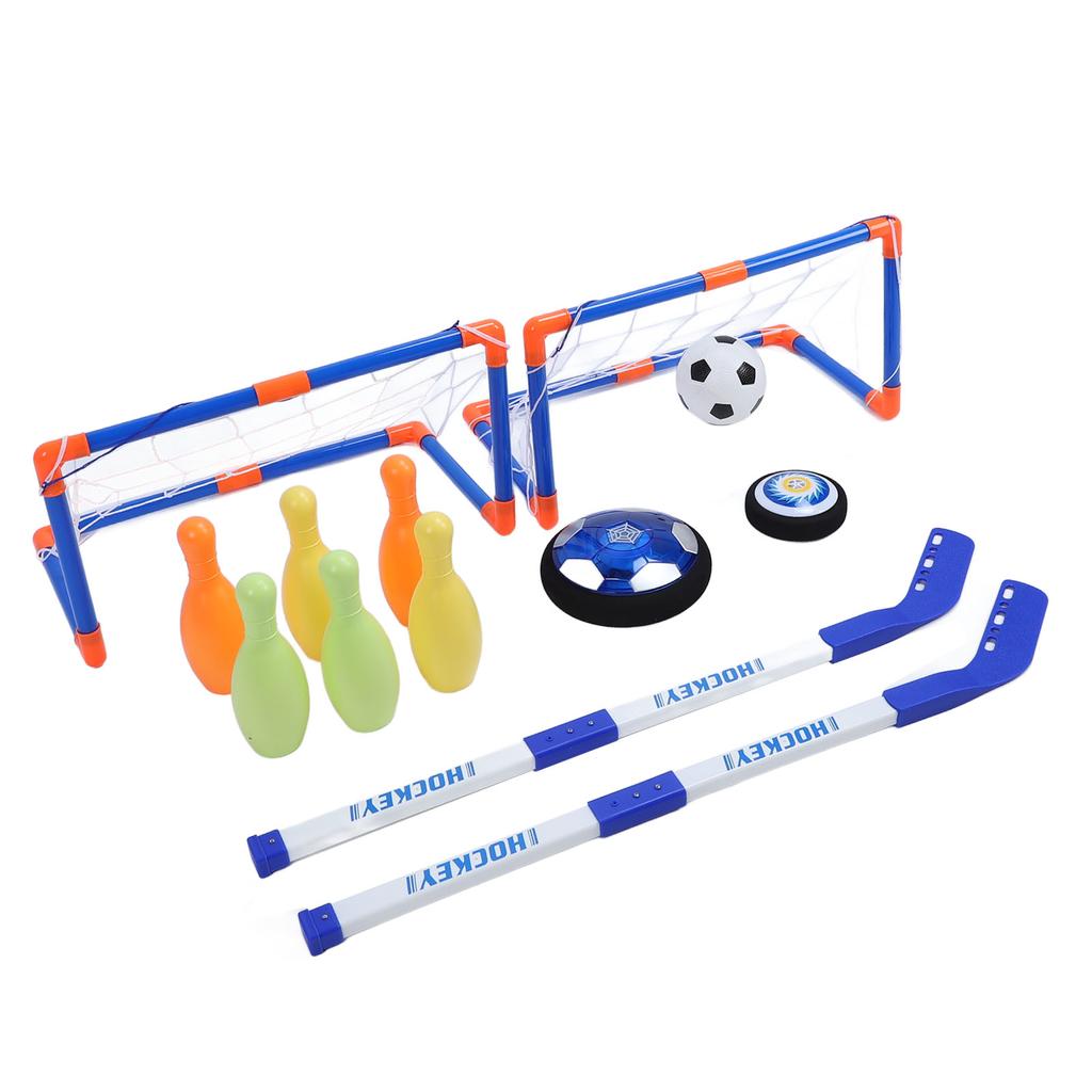 Парящий футбольный мяч для боулинга, набор игрушек 3 в 1, плавающий воздушный футбольный хоккейный мяч, игрушки для дома