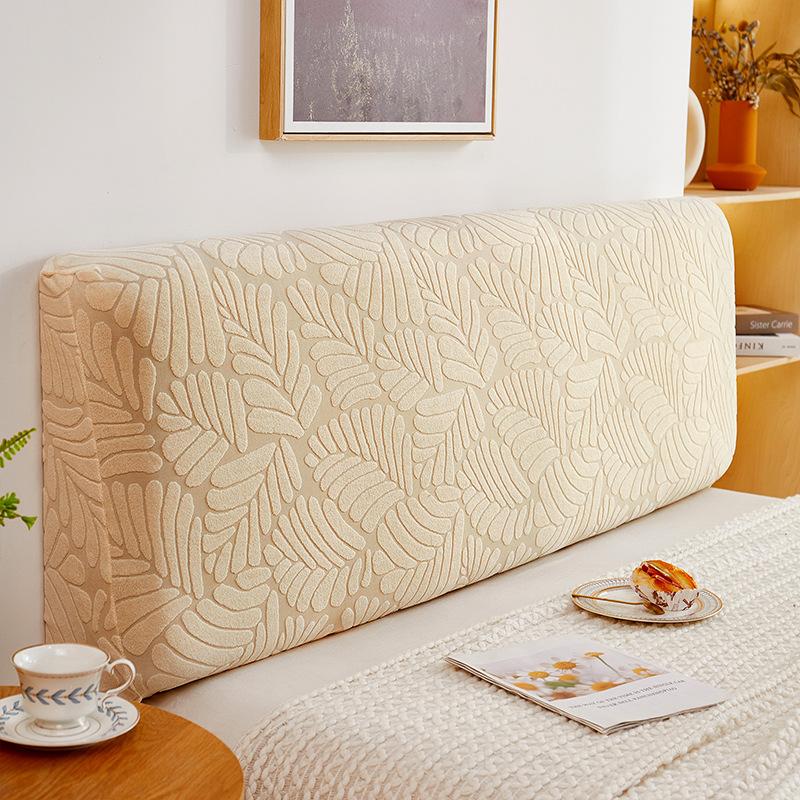 Headboard Covers, Stretch Bed Headboard Slipcover, Dustproof Protector Cover for Linen Fabric Tufted Upholstered Headboard
