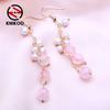 Tassel Drop Earrings For Women Fashion Natural Freshwater Pearl Earrings Jewerly For Wedding Party Gifts