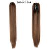 Synthetic Artificial Claw Ponytail Wig Fake Ponytail Wig Female Black Brown Hair Extension Long Straight Ponytail Mutiple Color To Choose