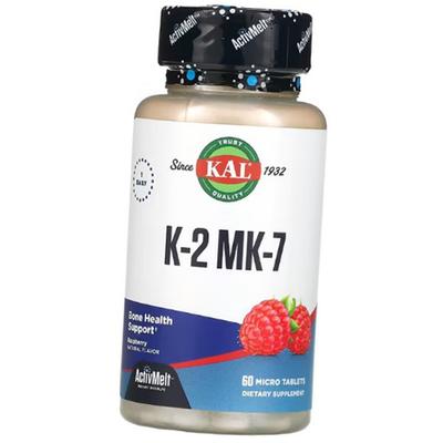 Витамин К2 в форме MK-7, K-2 MK-7 ActivMelt 100, 60таб (36424071)
