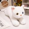 45/55 см Милые Игрушки Кот-Тряпичная Кукла Плюшевые Мягкие Набивные 8 Цветов Модель Котенка Поддельный Кот Реалистичные Животные Девочки День Святого Валентина